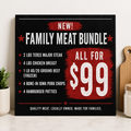 Family Meat Bundle - $99